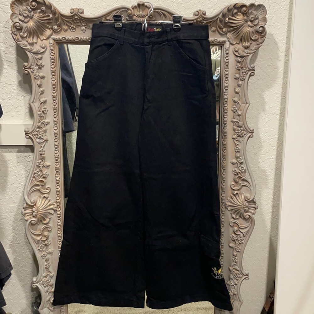 Vintage 90’s y2k black JNCO wide leg jeans